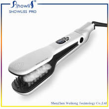 White Comb Hair Straightener with PTC Heater
